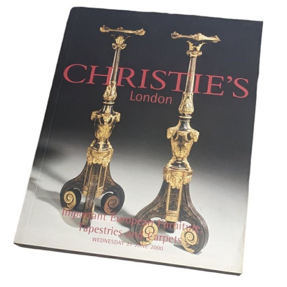 Christies Important European Furniture Tapestries & Carpets Vintage 2000 Auction